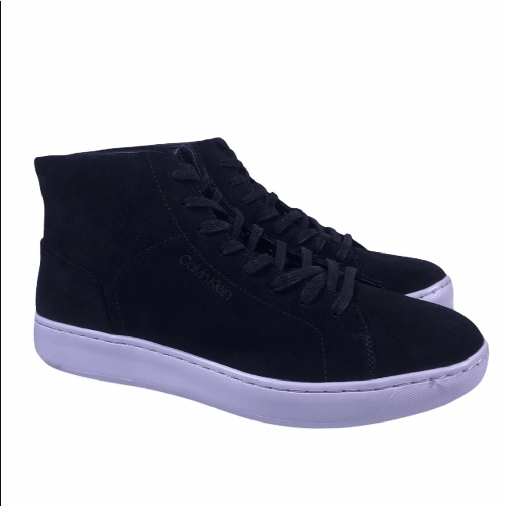 CALVIN Klein Frey Suede High Top Fashion Sneakers